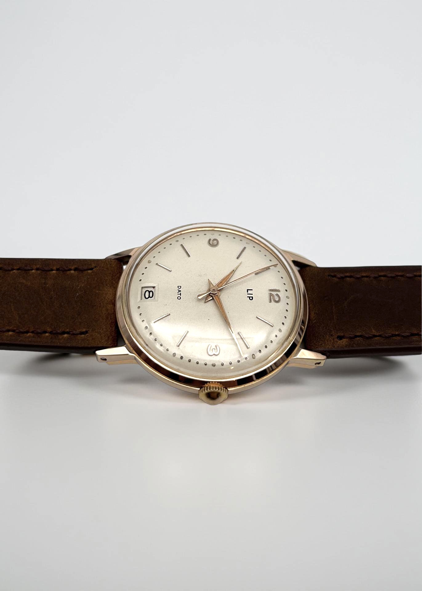 Ressort De Montre LIP R153 Automatique Avec Date - Pièce Neuve Sans étiquette, Pour Réparation