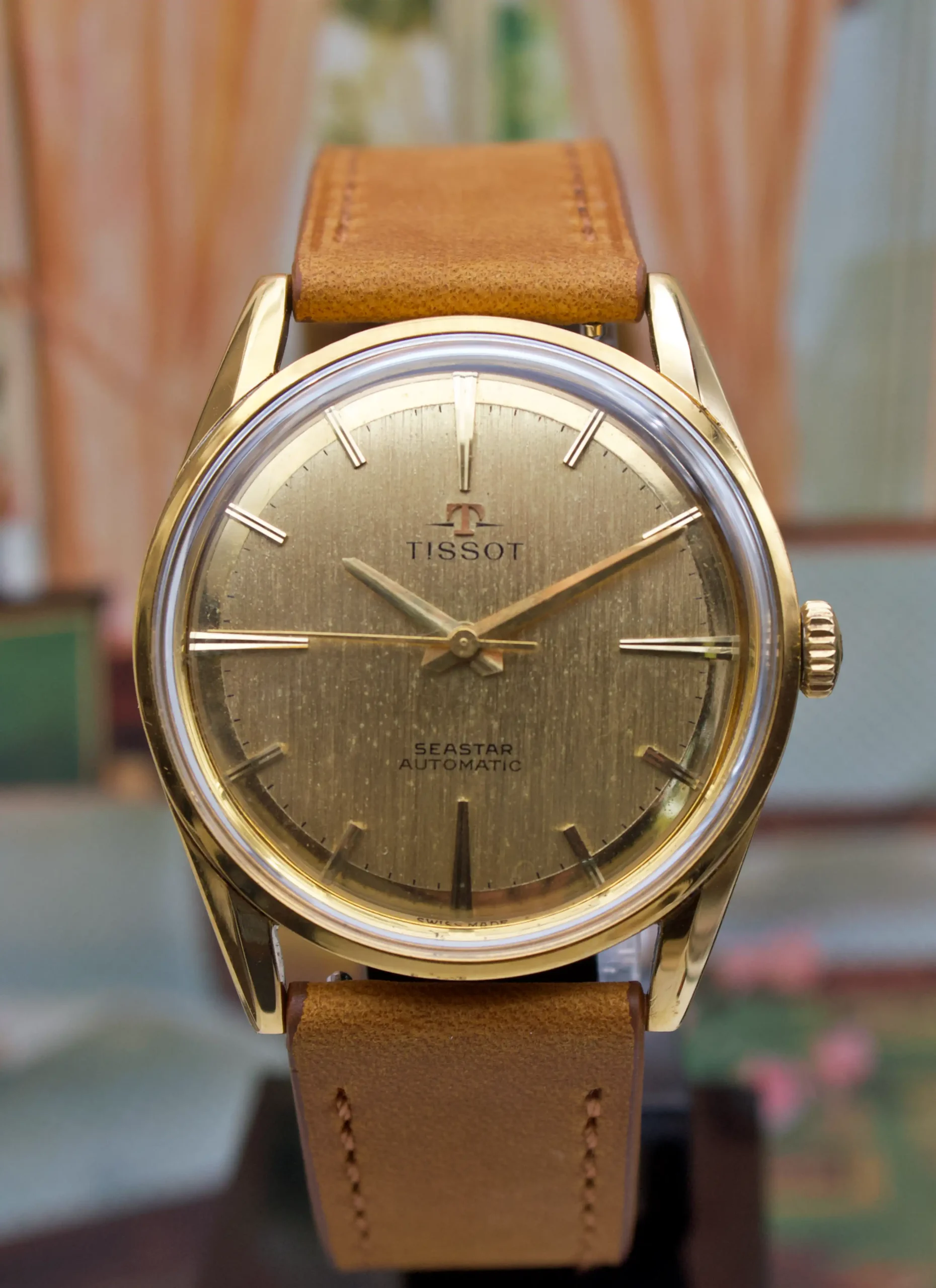 Tissot Seastar Automatic - Linen Dial - Année 1965